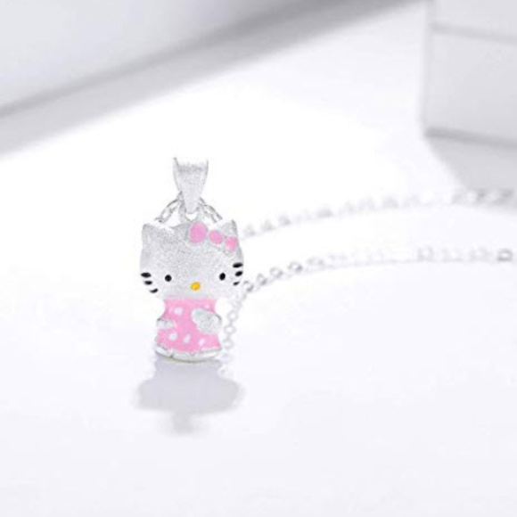 Sparkly Hello Kitty Necklace - Picture 2 of 6
